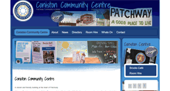 Desktop Screenshot of conistoncommunitycentre.org.uk